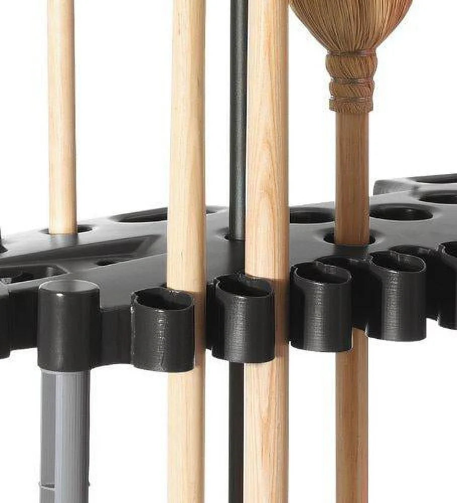 Rubbermaid Garage Deluxe Tool Tower, Resin, Black