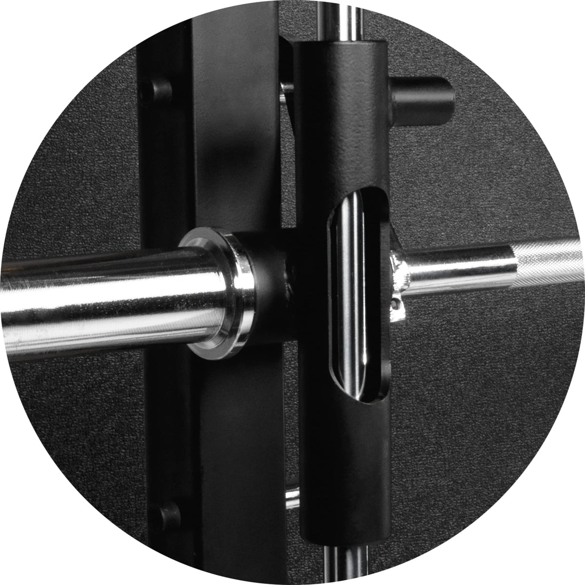 BalanceFrom 1000-Pound Capacity Multi-Function Adjustable Smith Rack Squat Rack with Dip Bars, Weight Plate Holders, Barbell Holders and T-Bar Row Platform