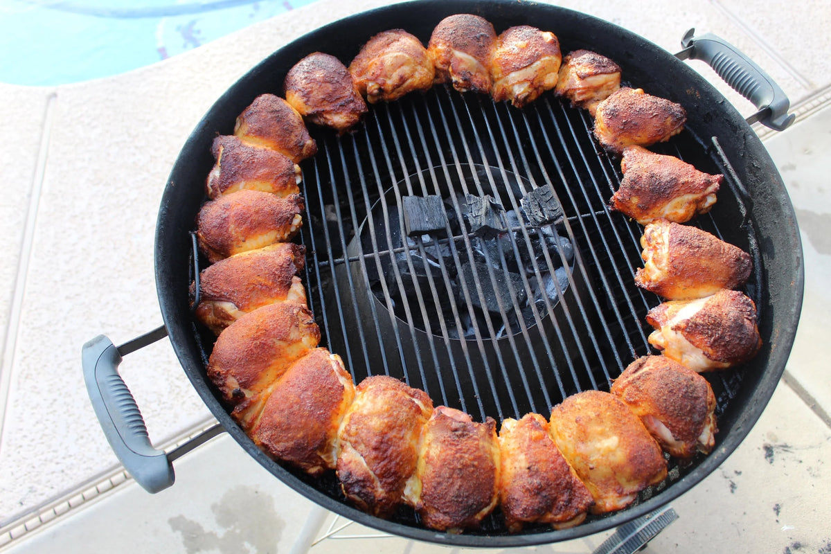BBQ Vortex for Weber Kettle 22 26.75 WSM smokey mountain Medium Kamado Big Green Egg