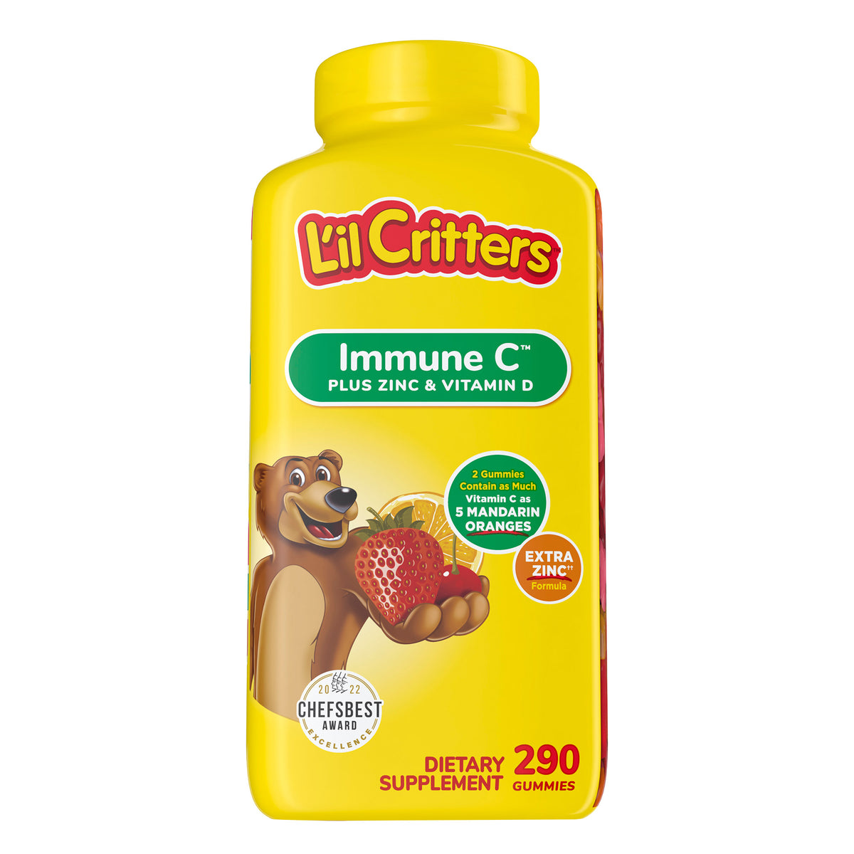 L'il Critters Immune C, 290 Gummies