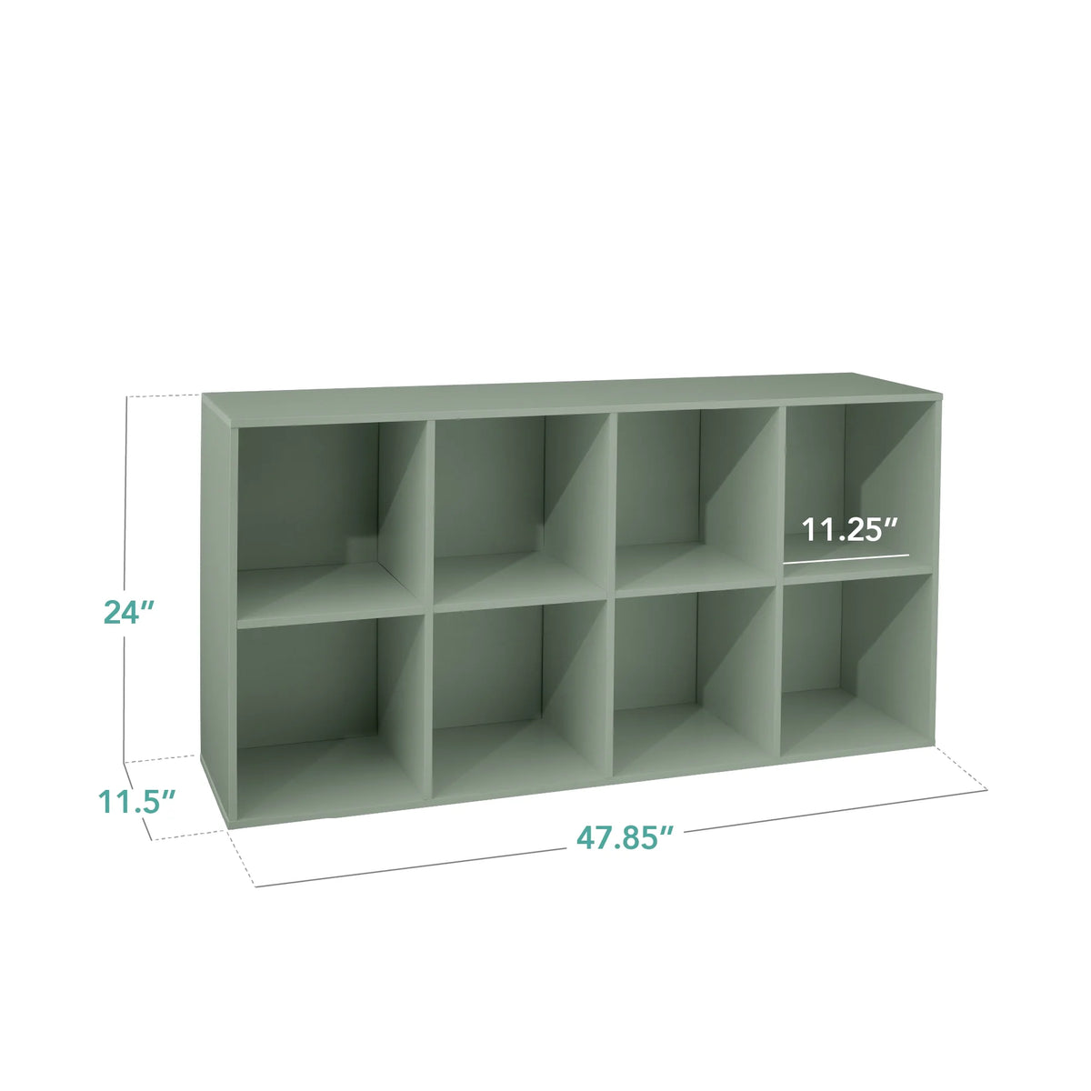 Best Choice Products 8-Cube Bookshelf, 11in Display Storage System, Organizer w/ Removable Back Panels - Black