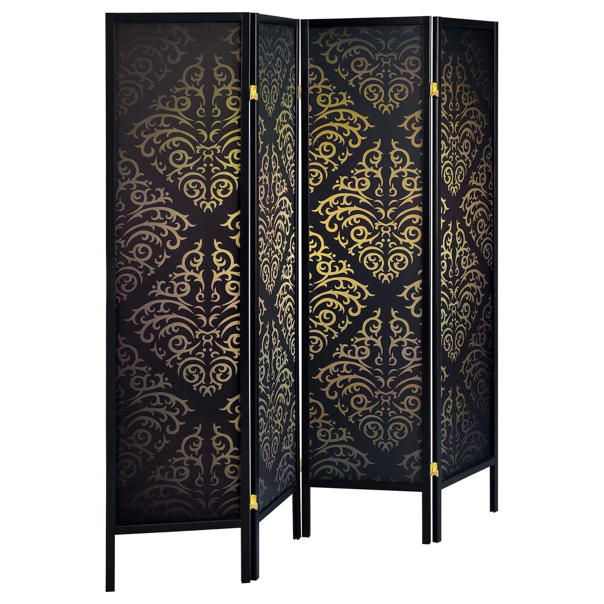 Privacy Screen 82.8'' W x 65'' H 6 - Panel Solid Wood Folding Room Divider, Natural,Outdoor Privacy Screen