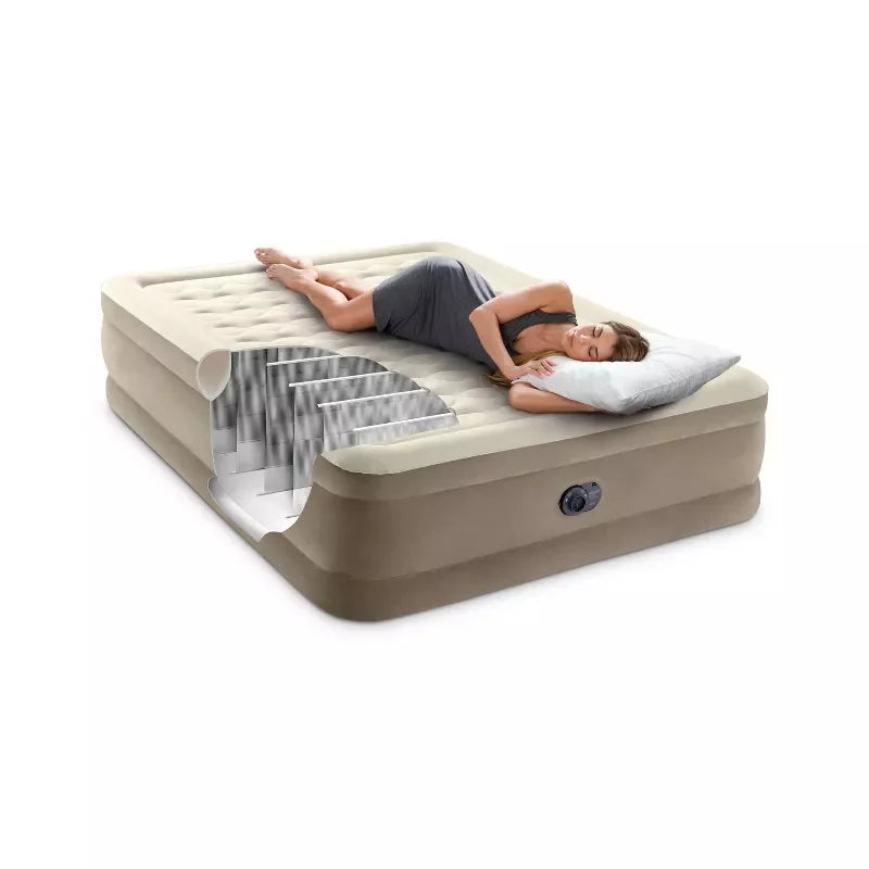 Ultra Plush 20" Queen Air Mattress with 120V Internal Pump