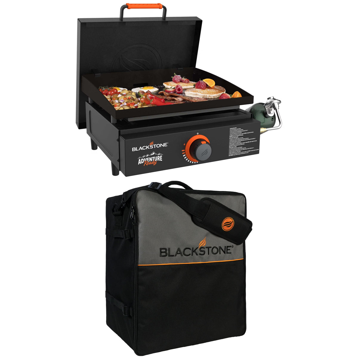 Blackstone Adventure Ready 17” Propane Griddle with Hard Cover