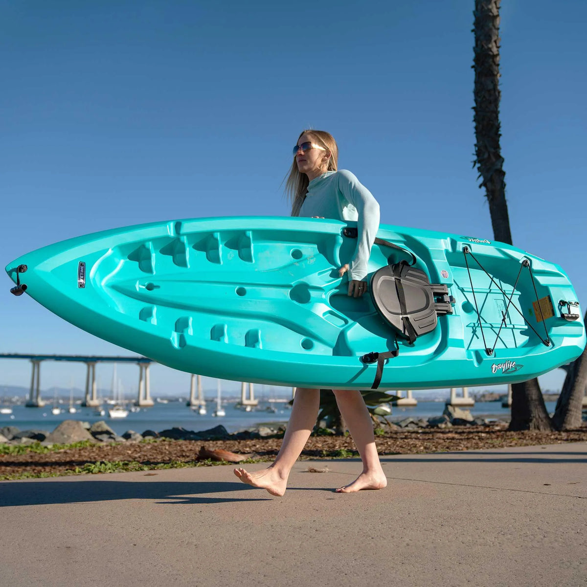 Lifetime Daylite 8 ft Sit-on-Top Kayak, Red (90775)