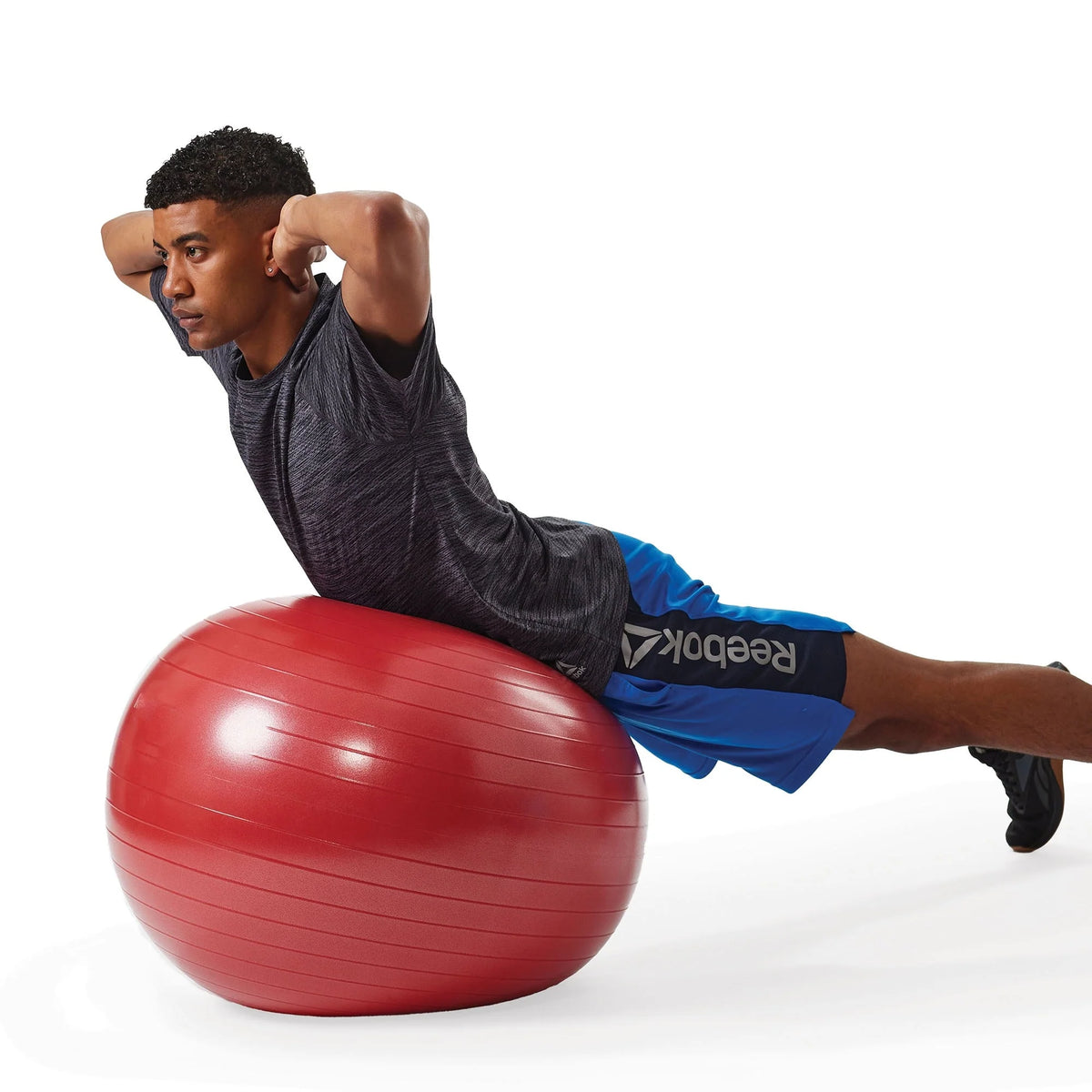 Reebok 65cm Medium Weighted Stability Ball, Pump Included