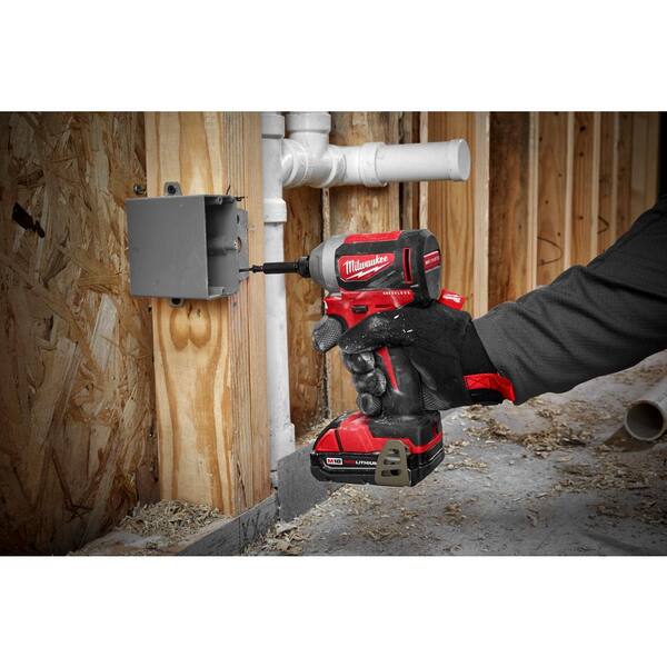 M18 18V Lithium-Ion Cordless Compact Drill/Impact/Multi-Tool/Circular Saw/Reciprocating Saw Combo Kit (5-Tool)