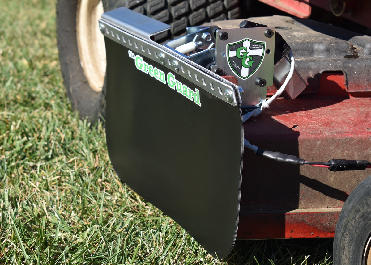 'The Green Guard' - Motorized Chute Blocker (w/Rubber Guard)