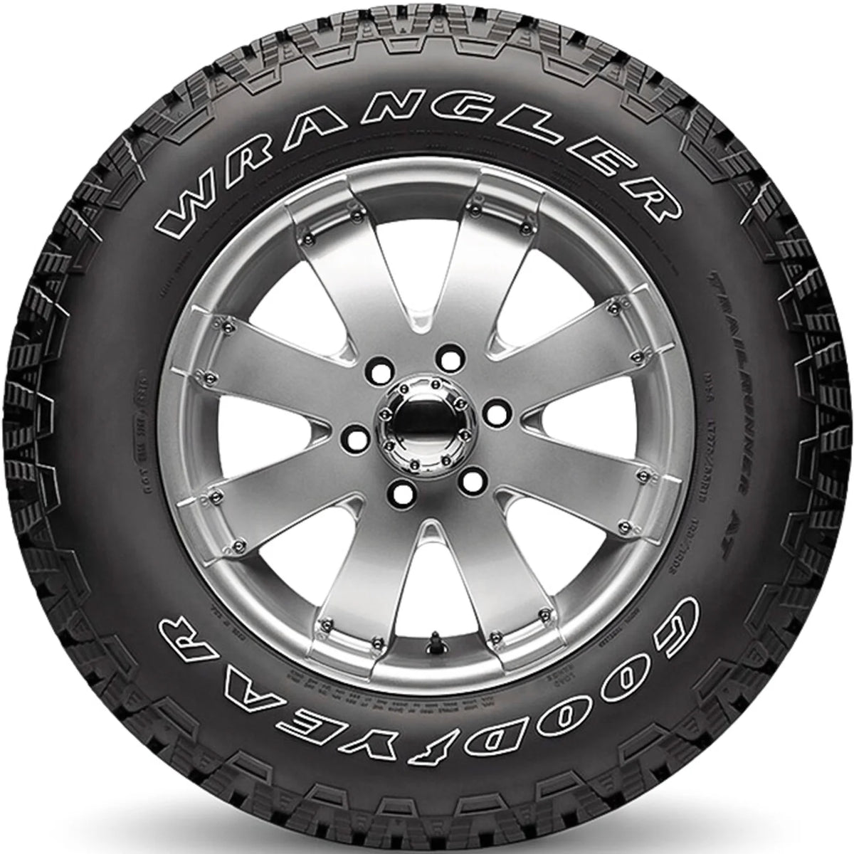 Goodyear Wrangler TrailRunner AT 235/75R15 105S OWL 55K Mile All Terrain Tire 741126680 / 235/75/15 / 2357515 Fits: 1995-99 Chevrolet Tahoe LT, 1999 Chevrolet Silverado 1500 Base