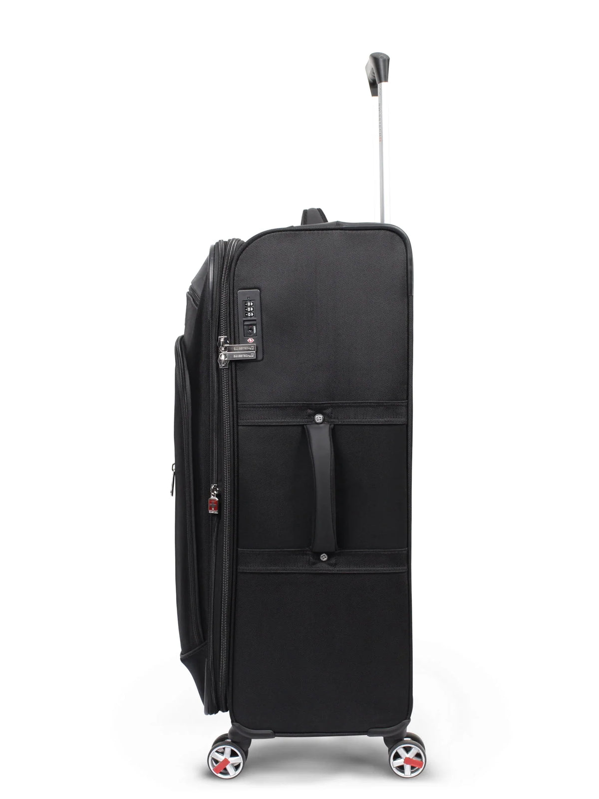 SwissTech Executive 29" 8-Wheel Softside Luggage, Black