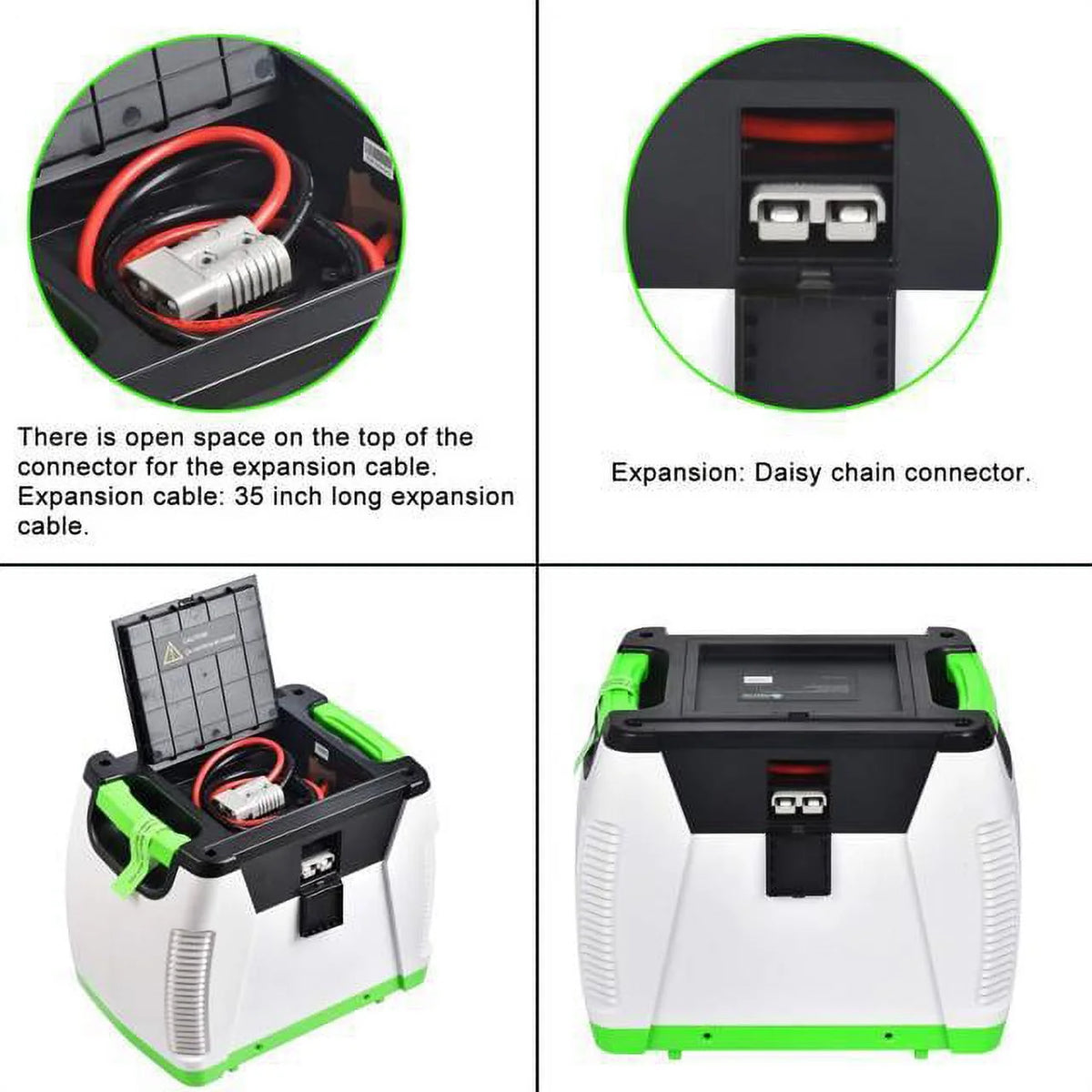 Nature's Generator 1800W Portable Generator 2-WAYS (Solar panels & Wind)- Platinum System GXNGPT