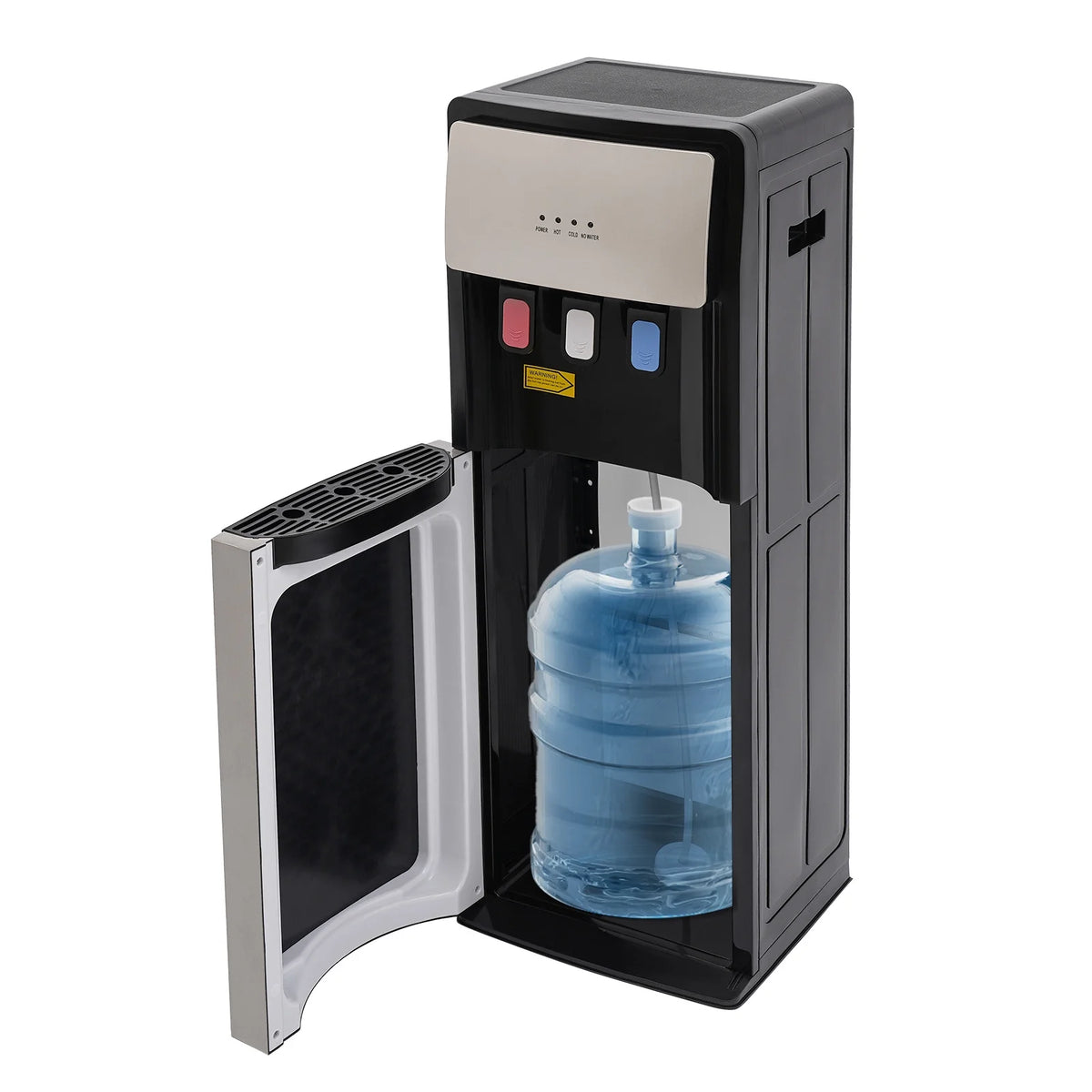 Bottom Loading Water Cooler Dispenser, 110V Hot & Cold Standing Water Dispenser, PP Hot and Cold Water Dispenser
