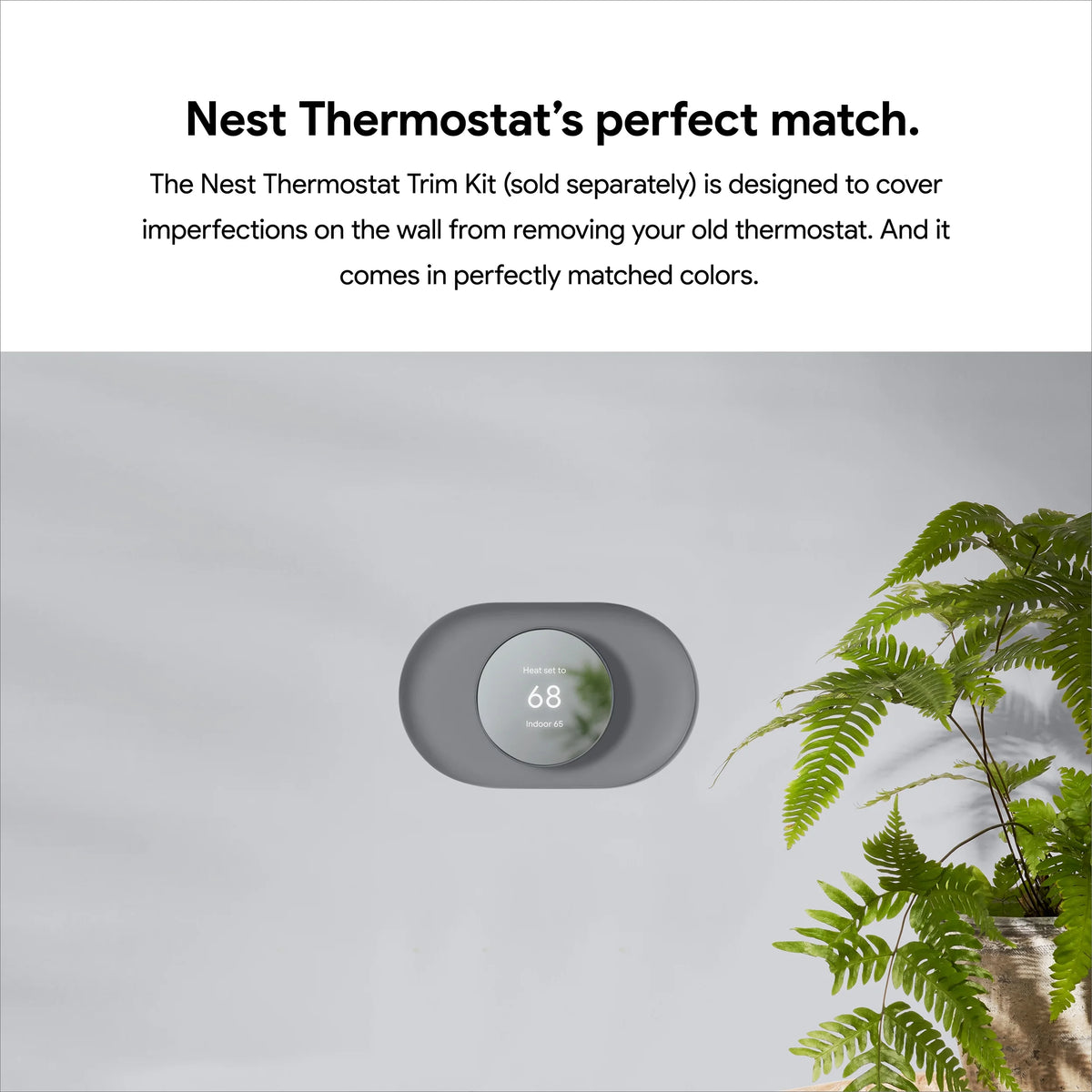 Google Nest  Thermostat - Smart Programmable Wi-Fi GA01334-US - Snow