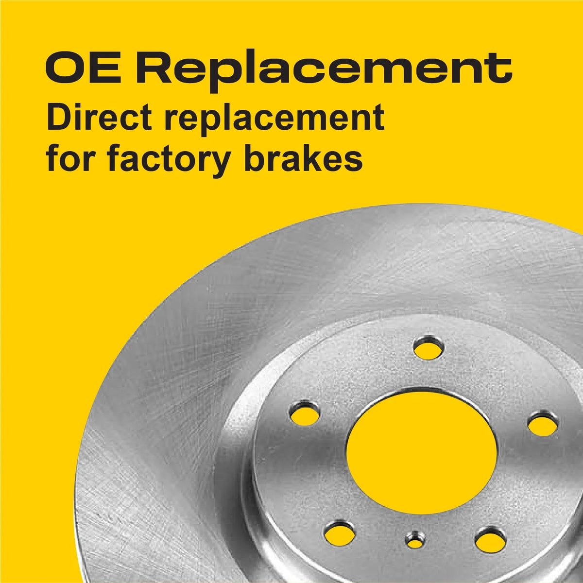 Ultimate Brakes Front Semi-Metallic Brake Pad and Rotor Kit with Hardware WM80502