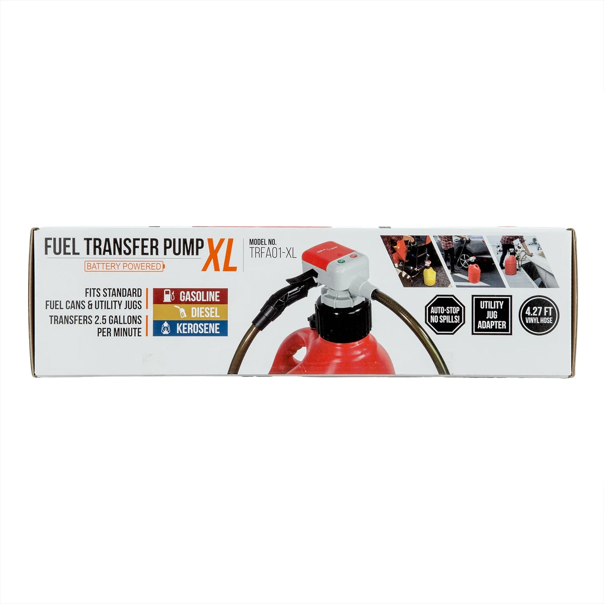 Tera Pump TRFA01-XL Utility Jug Battery Powered Fuel Transfer Pump (Pump Only)