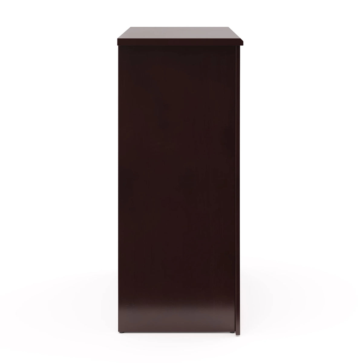 Storkcraft Crescent 4 Drawer Childrens Nursery Dresser, Espresso