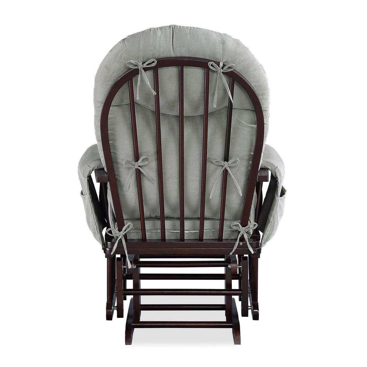 Baby Relax Huntington Glider Rocker. Gray and Espresso