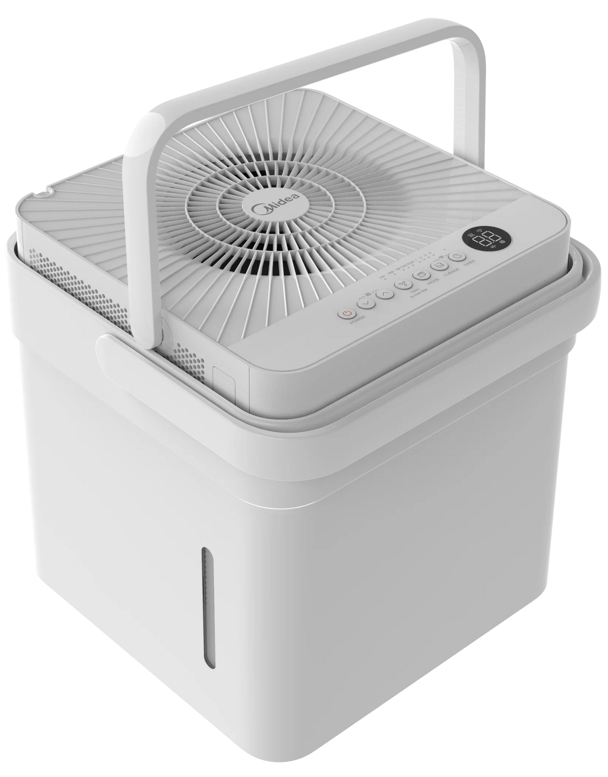 Midea Cube 20-Pint Smart Wi-Fi Dehumidifier, White, Automatic Shut-Off