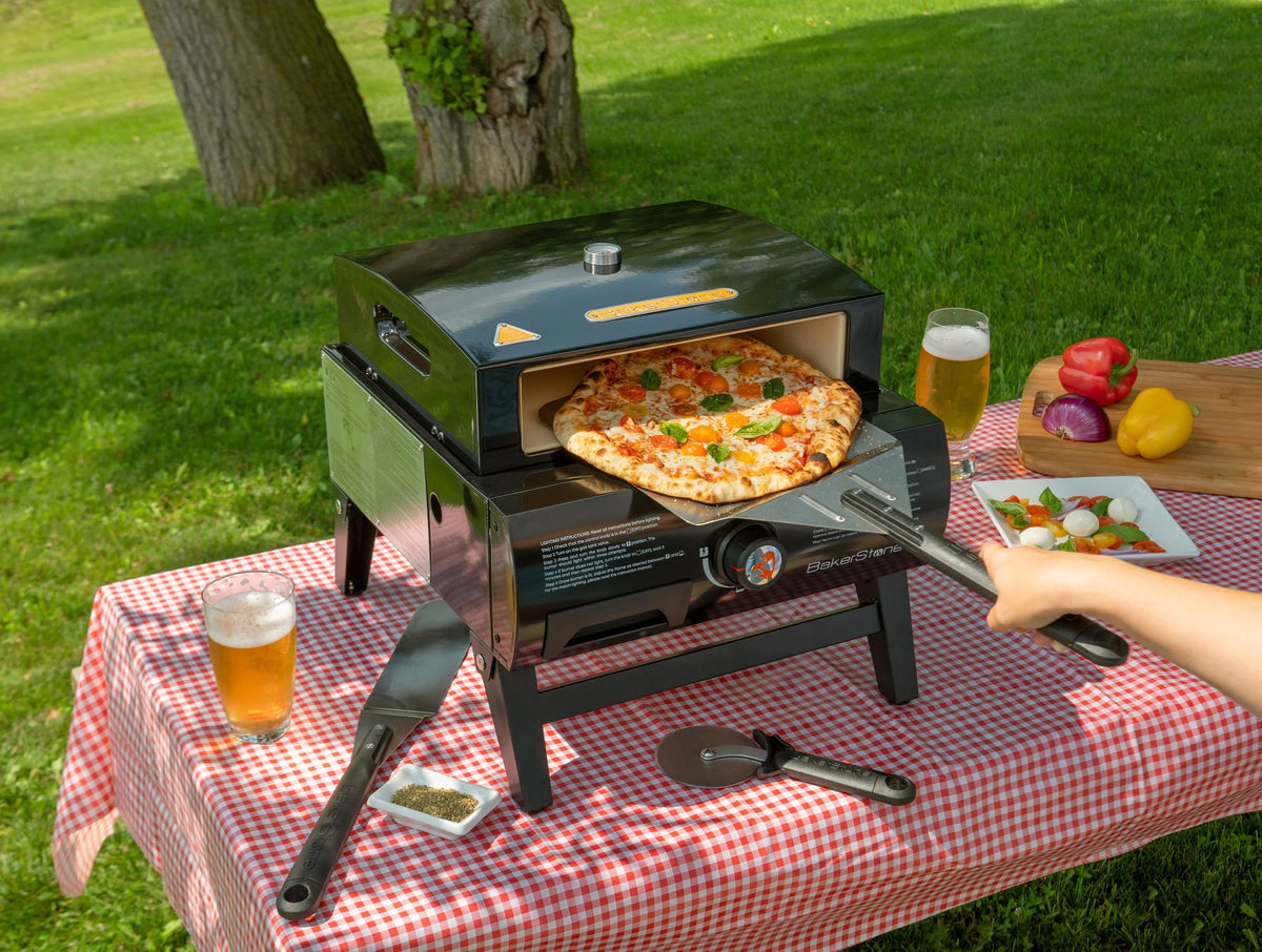 BakerStone Basics Series Portable Gas Pizza Oven and Griddle Combo