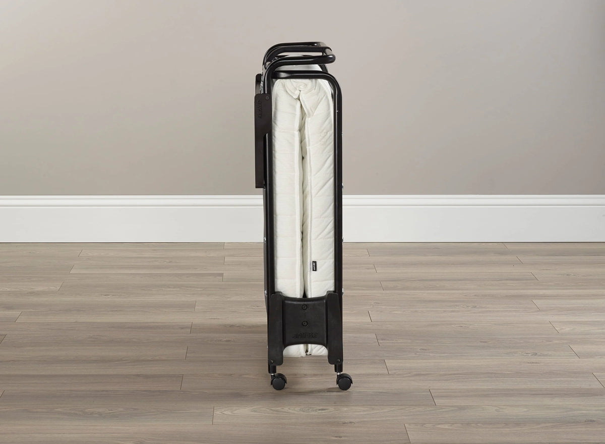 Jay-Be Inspire Folding Bed with Micro e-Pocket Spring Mattress and Headboard, Twin,