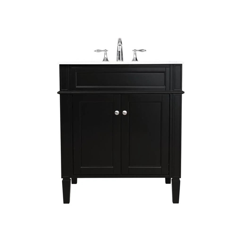 Elegant Kitchen and Bath 30 inch Single bathroom vanity in Grey