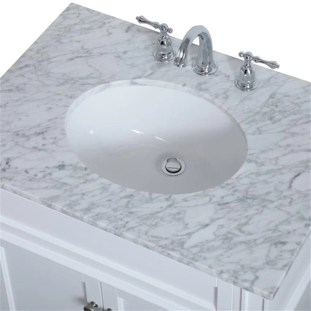 Elegant Kitchen and Bath 30 inch Single bathroom vanity in Grey