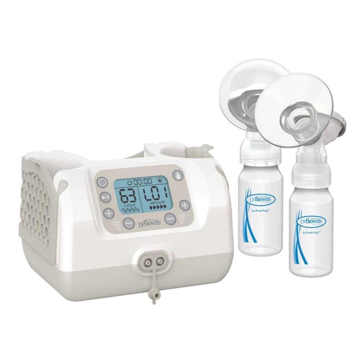 Dr. Brown-s Custom Flow Hospital Strength Double Electric Breast Pump with Adjustable Settings