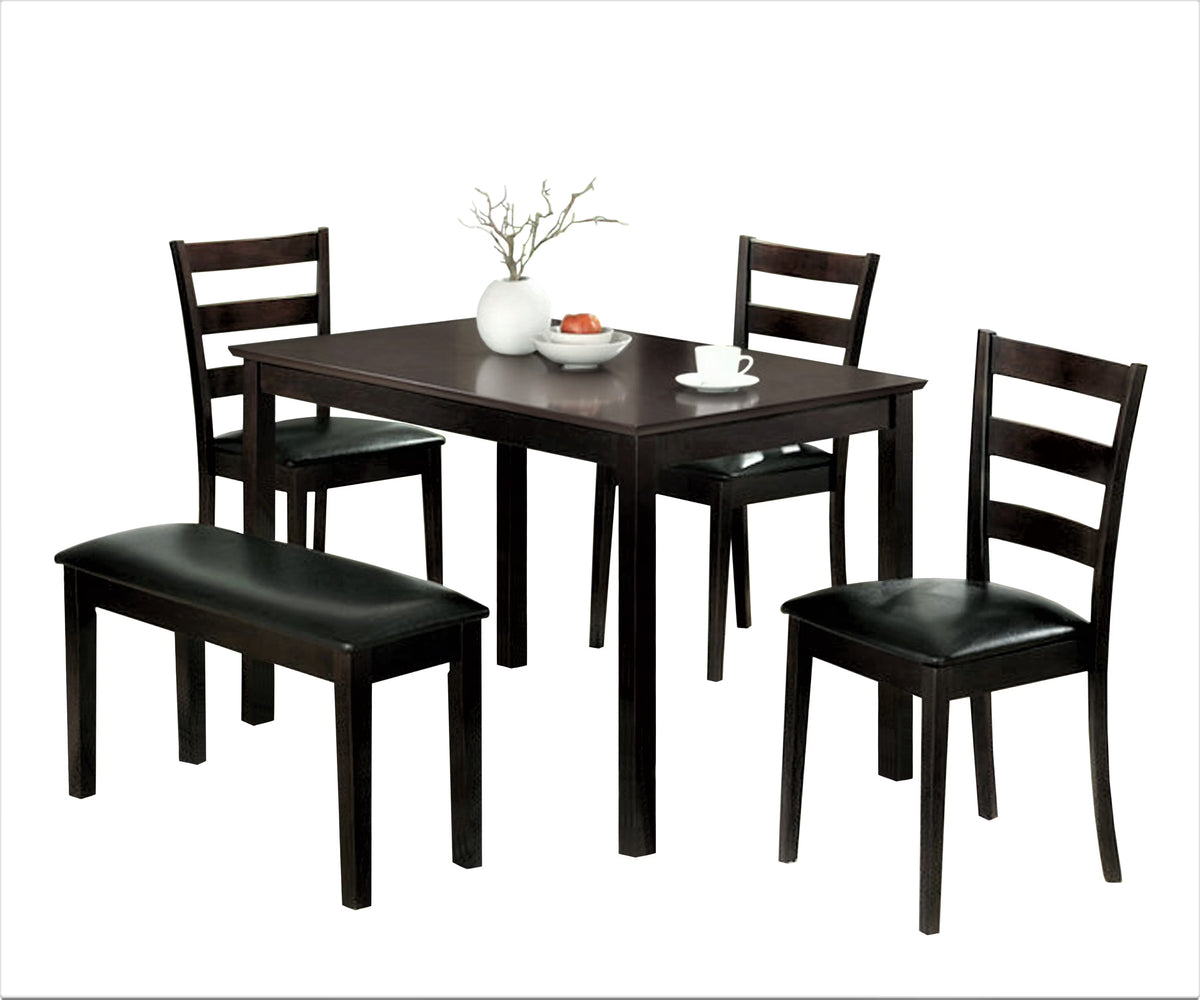 Uspridefurniture Afkar 5 Pieces Dining Set
