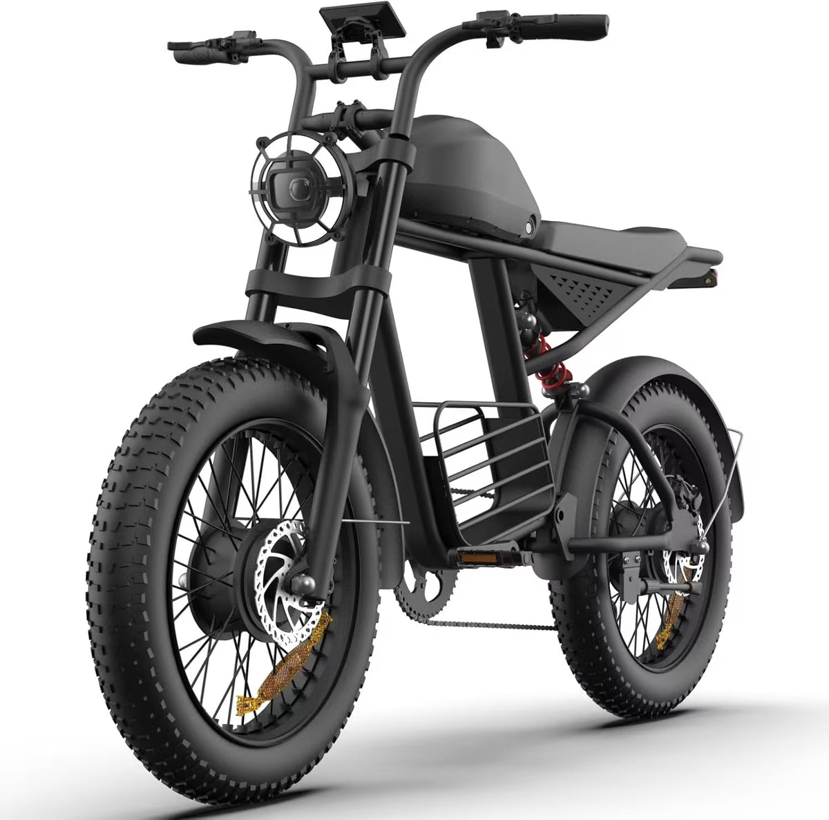 Electric Bike for Adults with 1500W Peak Motor,Max 35MPH & 56Mile，Moped ebikes with 18.9AH Battery,20" Fat Tire Commuting Off Road Mountain Ebike，Max 550LBS,UL2849 Certified