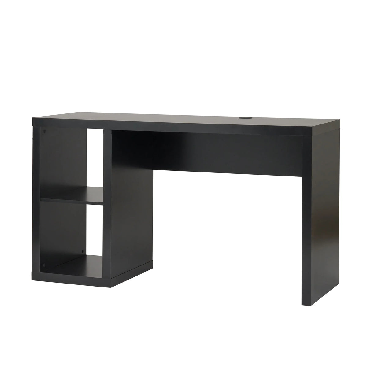 Better Homes & Gardens Cube Storage Office Desk, White Texture
