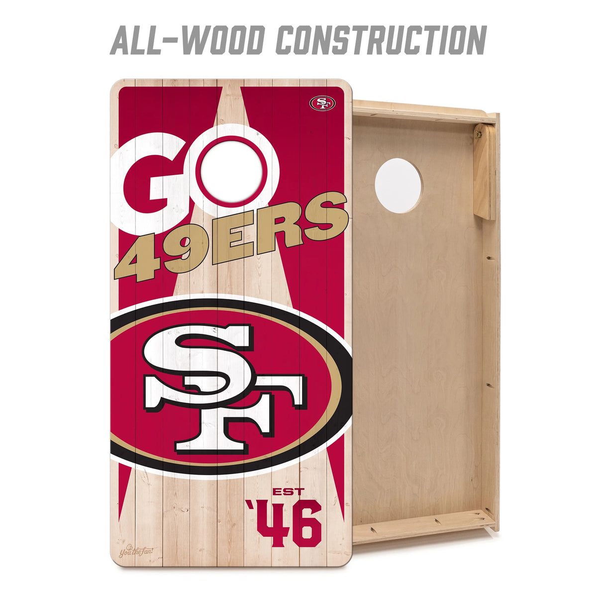 YouTheFan NFL Buffalo Bills 2' x 4' Cornhole Game