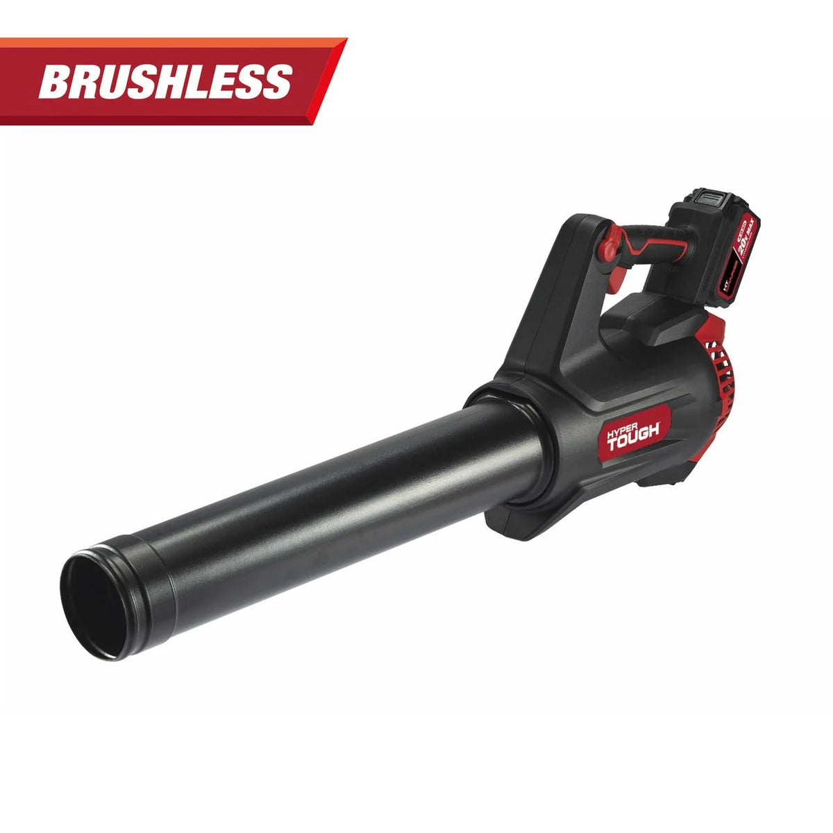 Hyper Tough 20V Max 110 mph 420 Cfm 4.0Ah Brushless Handheld Battery Blower, HT22-401-03-01