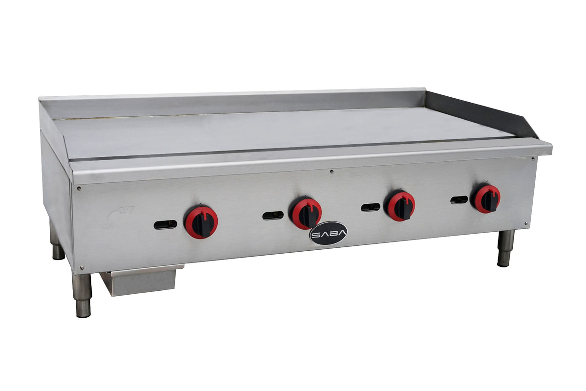 Heavy Duty Commercial Stainless Steel 48" Gas Griddle