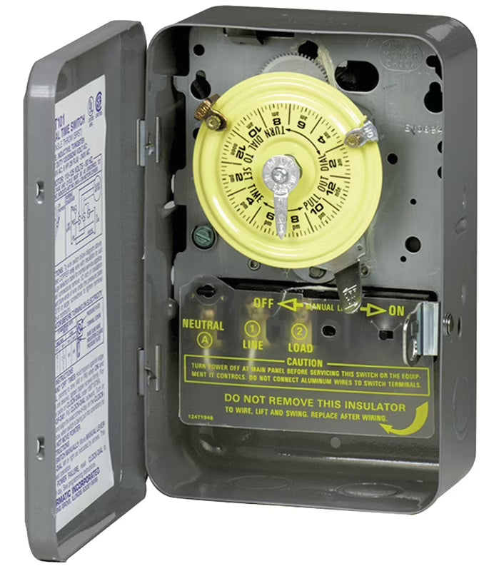 T104 40 Amp Type 1 Steel Mechanical Timer