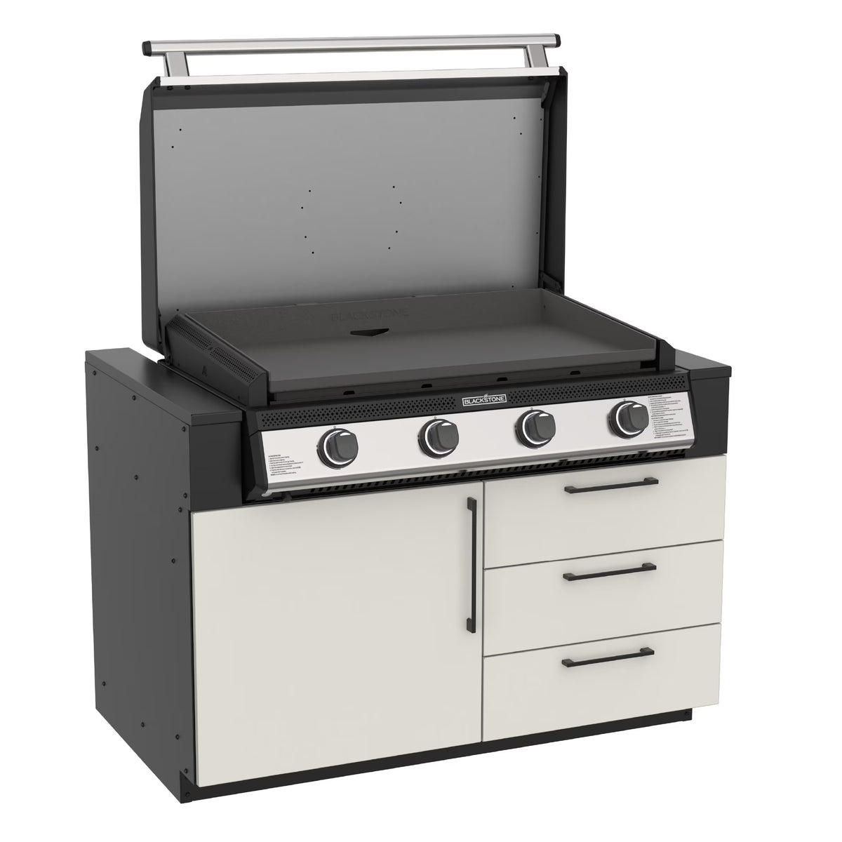Blackstone Kitchen 50" Outdoor Kitchen Cabinet Module 4-Burner 36" Built-In Griddle