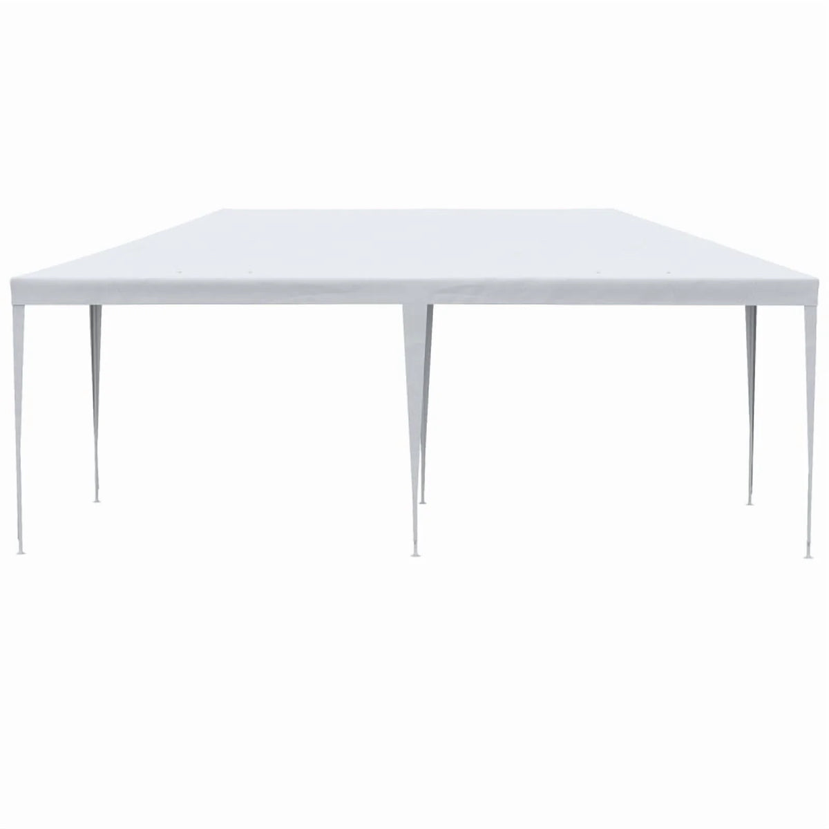 Outsunny 10' x 20' Large Party Tent, Events Shelter Canopy Gazebo with 4 Removable Side Walls, Shade Shelter for Weddings, White On-Site