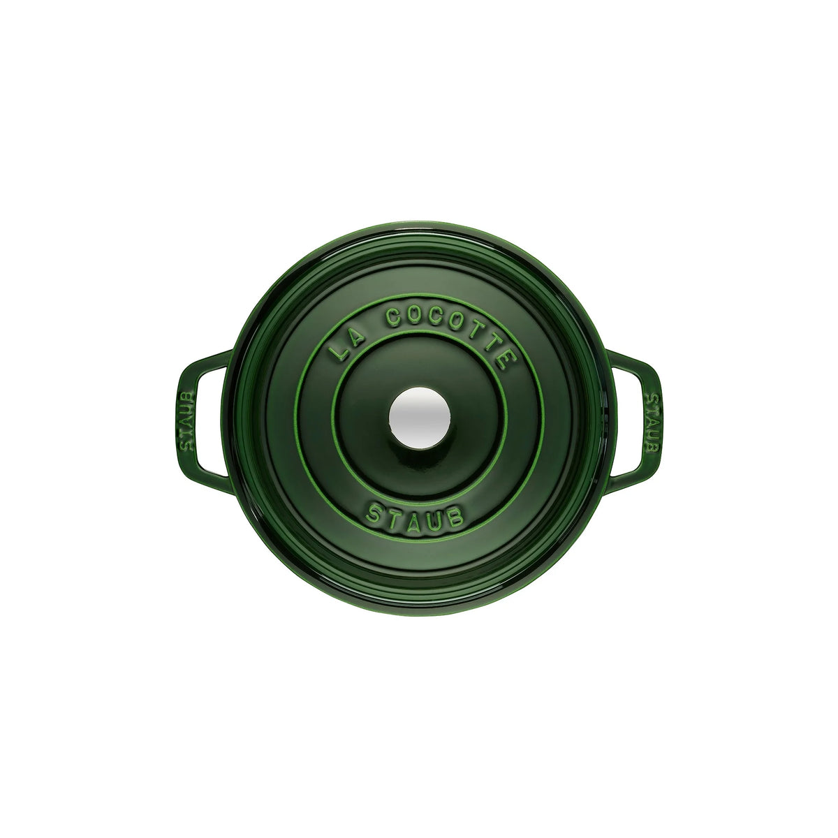 Staub Cast Iron 7-qt Round Cocotte - Grenadine