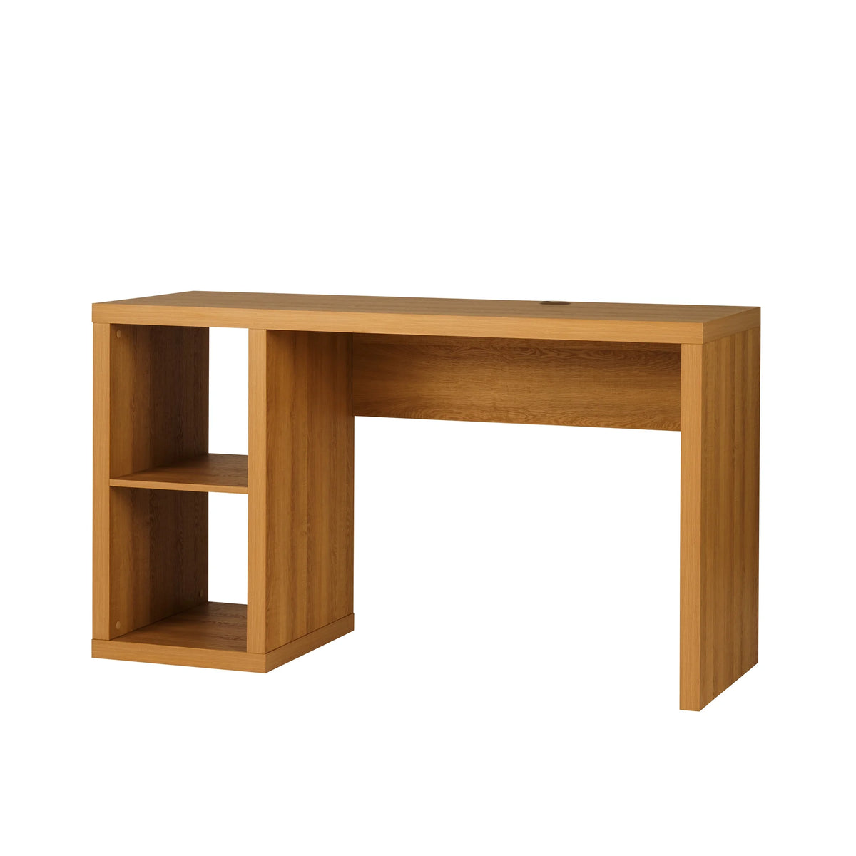 Better Homes & Gardens Cube Storage Office Desk, White Texture