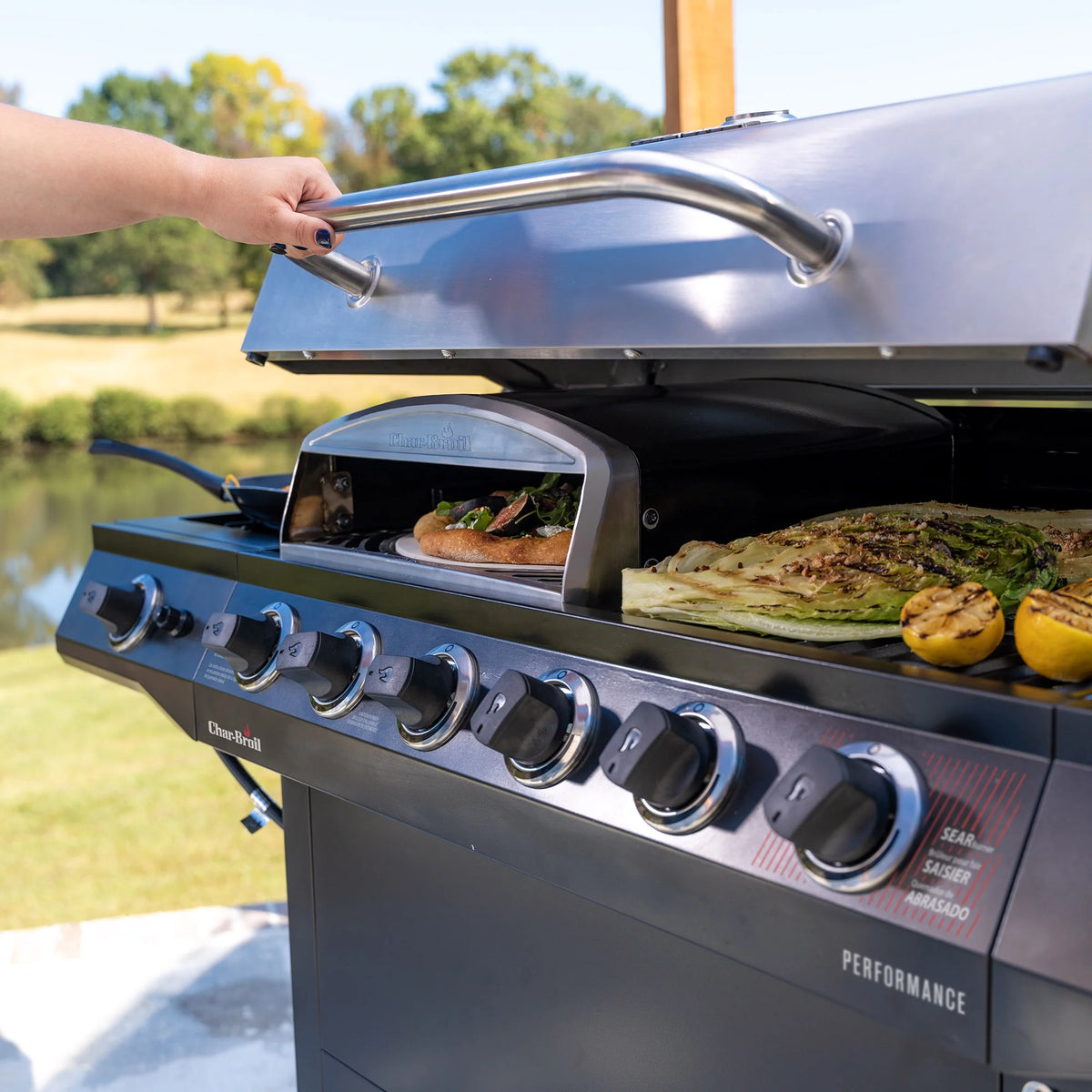Charbroil Universal Pizza Oven Grill Accessory