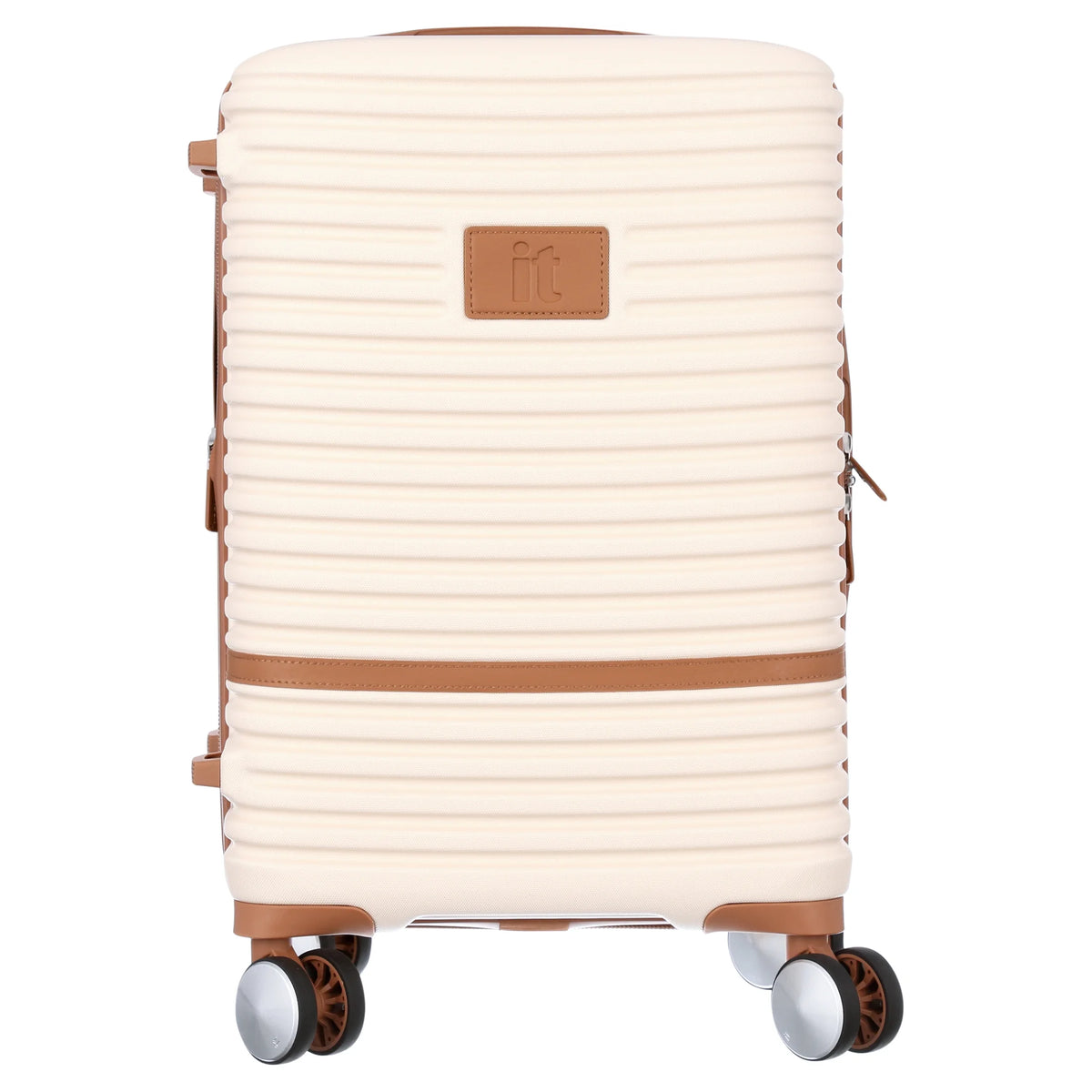 it luggage Replicating 21.5" Hardside Expandable Carry-on Spinner Luggage, Gray