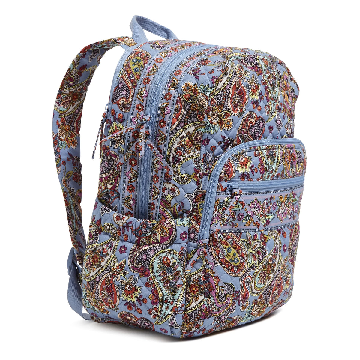 Vera Bradley Women's Cotton Campus Backpack Provence Paisley