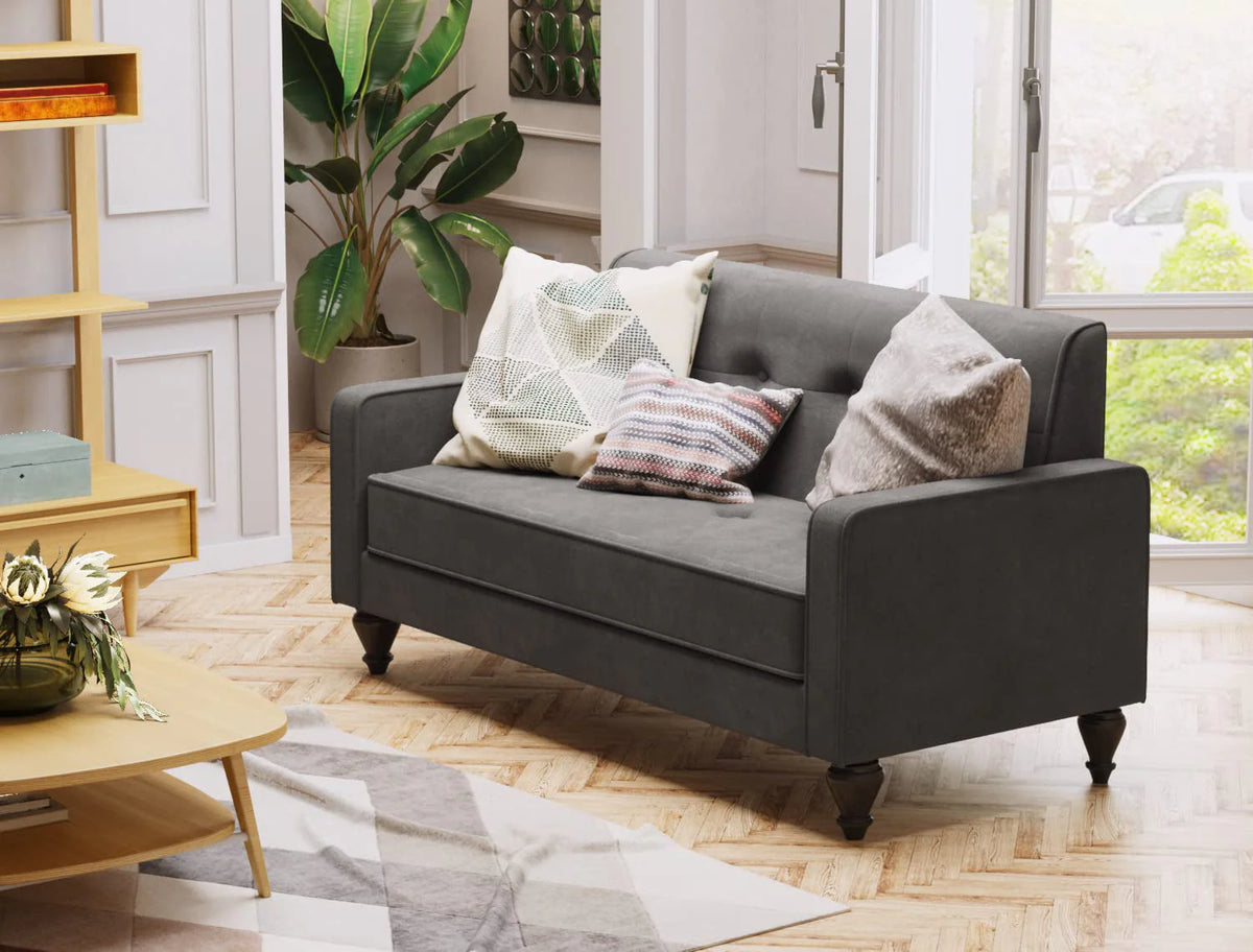 Apeaka Loveseat Sofa Couch Upholstered Small Love seat Modern Couch Sofa