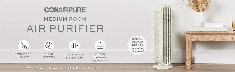 CONAIRPURE Medium Room AIR PURIFIER AP04 200 sq. ft.