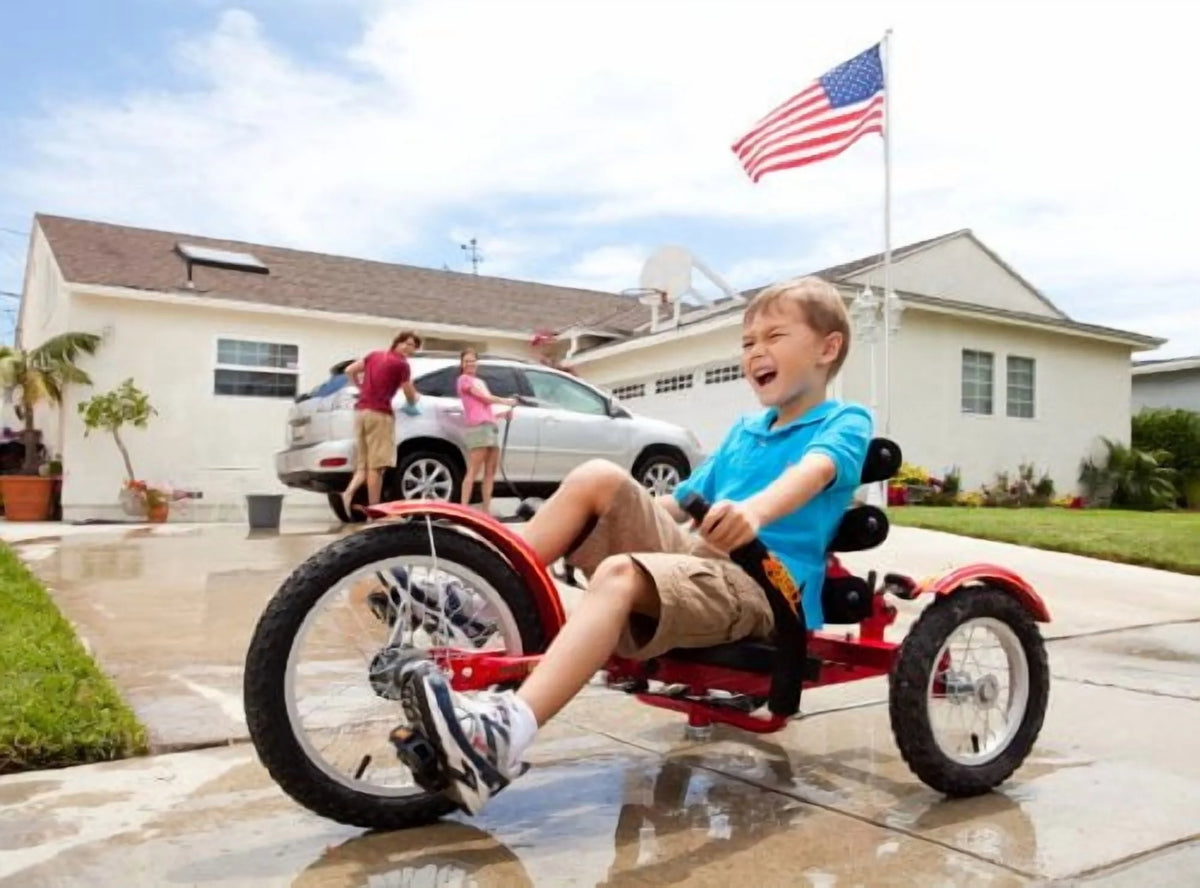 Mobo Mobito: The Ultimate 3-Wheeled Cruiser, Youth - Yellow Unisex