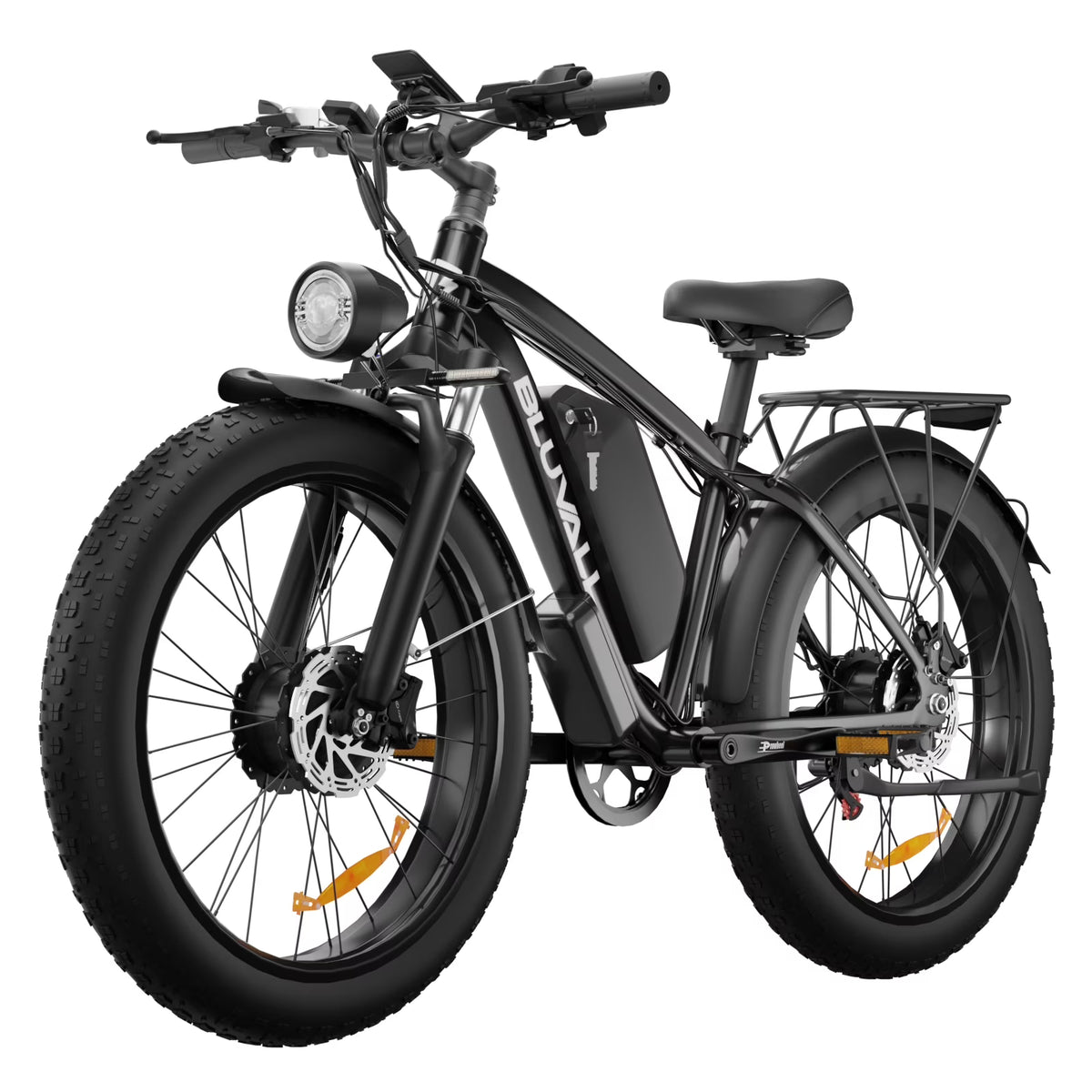 Electric Bike for Adults, 2000W 26'Fat Tire Electric Bike, 35MPH AWD Dual Motor Electric Bicycles, 48V 22.4AH Battery Fast Ebikes Dual Hydraulic Brakes UL 2849