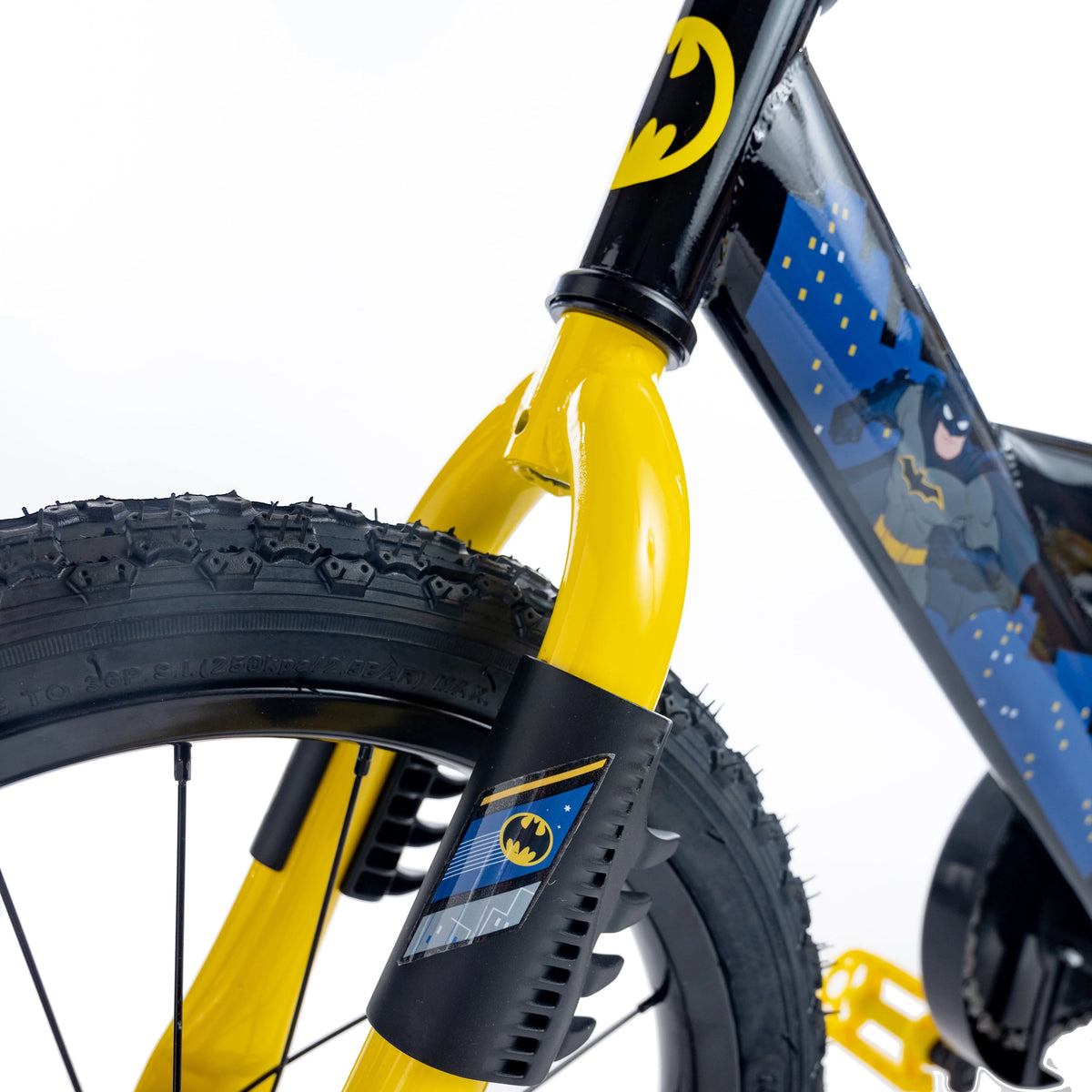 16 inch Batman Bike includes Mask with glowing eyes!