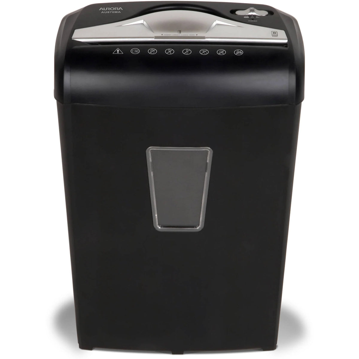 Aurora GB High Security 8-Sheet Micro-Cut Paper Shredder
