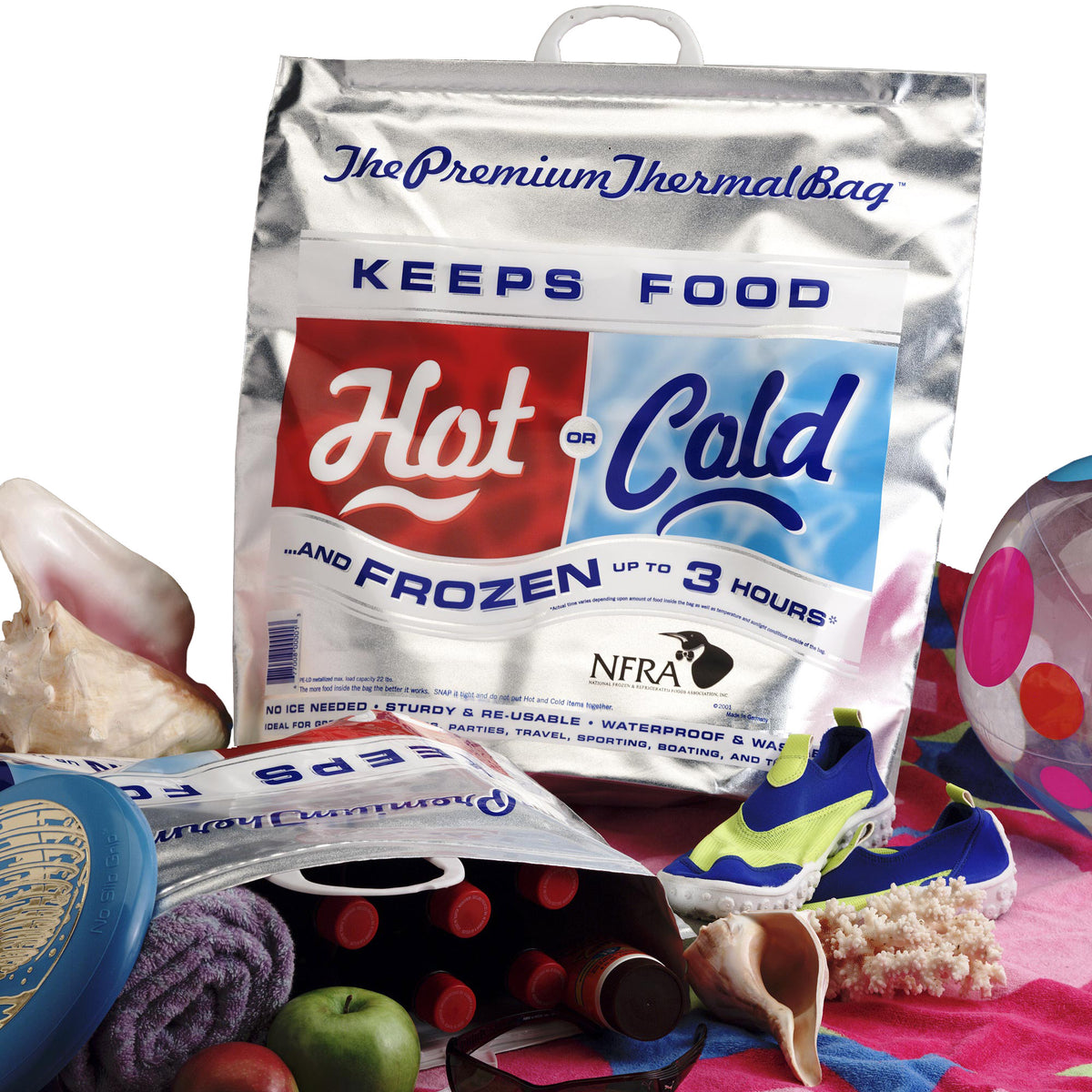 American Bag Hot Cold Thermal Bags, 10-count
