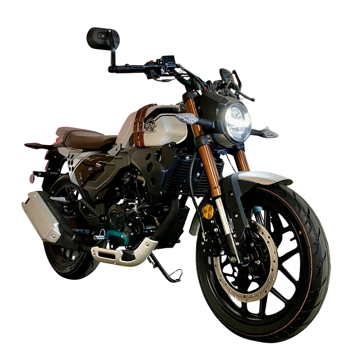 Lifan KPM 200 Motorcycle | 200cc EFI Caf�� Racer | 6-Speed Street Bike