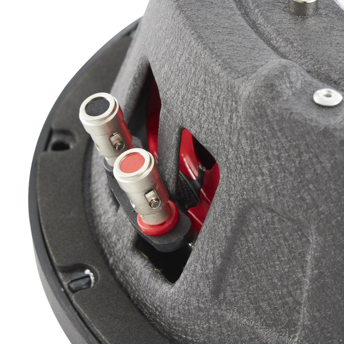 MB Quart DS1-204 400 Watt 8 Inch Shallow DVC 4 Ohm Car Subwoofer Speaker Pair